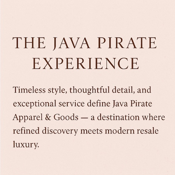 JAVA PIRATE APPAREL & GOODS - Picture 3 of 3